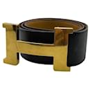 Hermès H Belt Constance Black Men's