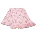 Louis Vuitton Pink Wool and Silk Stole
