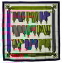 Hermès Les Sangles Carré90 Écharpe en Soie