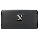 Louis Vuitton Zippy Lockme Calfskin Long Wallet
