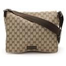 Gucci GG Canvas Messenger Shoulder Bag