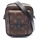 Louis Vuitton Christopher Wearable Wallet Monogram Macassar Shoulder Bag