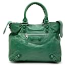 Balenciaga Giant Velo Leather Handbag