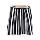 Max＆Co. Stripe Cotton Skirt - Autre Marque