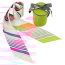 Écharpe en soie Ex-Libris d'Hermès