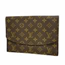 Louis Vuitton Monogram Pochette Lava Clutch Bag