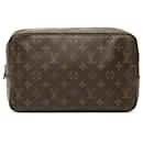 Louis Vuitton Brown Monogram Trousse Toilette 28