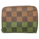 Louis Vuitton Damier Zippy Coin Purse in Ebene
