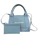 Balenciaga XS Navy Caba Shoulder Bag