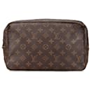 Trousse Toilette 28 Monograma Marrom Louis Vuitton