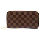 Louis Vuitton Brown Damier Ebene Zippy Long Wallet