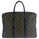 Louis Vuitton Monogram Macassar Porte-Document Voyage Briefcase