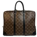 Louis Vuitton Monogram Macassar Briefcase