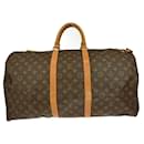 Louis Vuitton Keepall Bandouliere Bag Monogram Canvas 55
