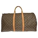 Louis Vuitton Keepall Bag Monogram Canvas 55