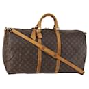 Louis Vuitton Keepall Bandouliere Bag Monogram Canvas 60