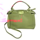 Fendi 8BN244 Mini Peekaboo Bag