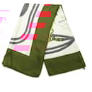 Hermès White Brides de Gala Silk Scarf