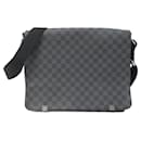 Louis Vuitton Damier Graphite District GM Shoulder Bag