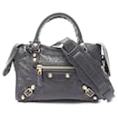 Balenciaga Classic Mini City Leather Handbag