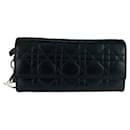 Dior Leather Long Wallet
