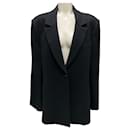 Brandon Maxwell Black Oversized Blazer - Autre Marque
