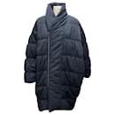 Lululemon Lab Navy Blue Oversized Puffer Coat - Autre Marque