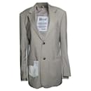 Blaze, customised blazer jacket in beige - Autre Marque