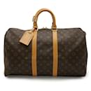 Louis Vuitton Keepall Monogram Boston Bag Travel Bag
