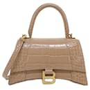 Balenciaga Hourglass Small Calf Shoulder Bag