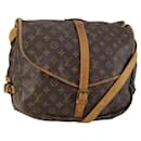 Louis Vuitton Saumur Handbag Monogram Canvas 35
