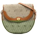 Dior Brown Honeycomb Canvas Crossbody