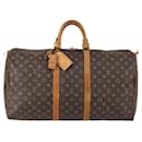 Louis Vuitton Keepall Bag Monogram Canvas 55