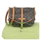 Louis Vuitton Saumur Handbag Monogram Canvas 30