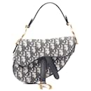 Dior Mini Saddle Bag Oblique Jacquard Canvas Leather