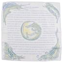 Écharpe en soie Hermès Carre45 Cavroche Clovis Petit Carre