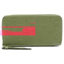 Louis Vuitton Zippy Wallet Monogram Empreinte Scarlet