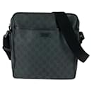 Gucci GG Supreme Canvas Leather Messenger Bag