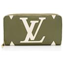 Louis Vuitton Giant Monogram Canvas Zippy Wallet