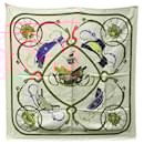 Écharpe en soie Hermès Carré90 SPRINGS