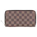 Louis Vuitton Zippy Wallet Brown PVC