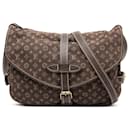 Louis Vuitton Brown Monogram Mini Lin Saumur 30