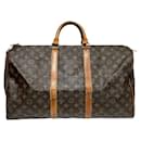 Louis Vuitton Keepall 50 Monogram Boston Bag