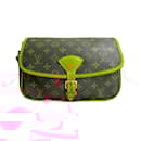 Louis Vuitton Saumur Monogram Leather Shoulder Bag