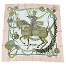 Hermès Le Timbalier Carre90 Écharpe en Soie