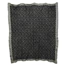 Louis Vuitton Monogram Silk Wool Scarf