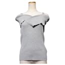 ESTNATION Off Shoulder Rib Knit Top - Autre Marque