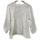 Anplegant Long Sleeve Back Zip Pullover Blouse - Autre Marque