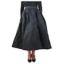 Black taffeta bubble skirt - size L - Autre Marque