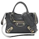 Balenciaga Classic Metallic Edge Mini City Handbag